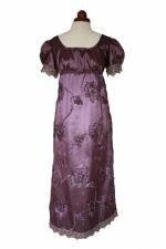 Ladies 18th 19th Regency Jane Austen Costume Evening Ball Gown Petite Size 8 - 10